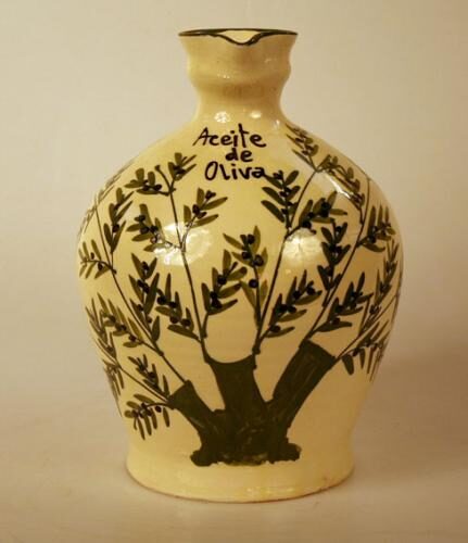 jarra aceite ceramica